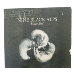 Nine Black Alps Bitter End Single UK Island Label VG+ Alternative Rock 2007
